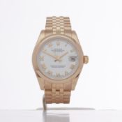 Rolex Datejust 31 178245 Ladies Rose Gold Watch