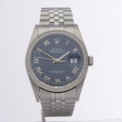 Rolex Datejust 36 16234 Unisex Stainless Steel Watch