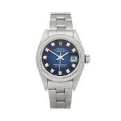 Rolex Datejust 26 69174 Ladies Stainless Steel Graduated Diamond Watch