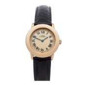 Cartier Must de Cartier Ronde 1801 Ladies Gold Plated Watch