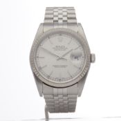 Rolex Datejust 36 16234 Unisex Stainless Steel Watch