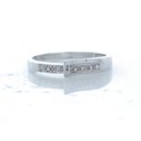 9ct White Gold Other Ring 0.04 Carats