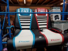 1 X X-Rocker 2 Player Gaming Chair