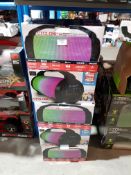 5 X Idance Cyclone 400 Bluetooth Party Speaker