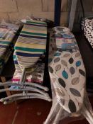 8 X Mixed Style Ironing Boards To Inc Minky