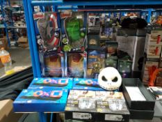 Approx. 16 Items Ð Mixed Lot To Inc 4 X Marvel 3D Deco Light, 2 X Jellyfish Tank, 3 X PlayStation