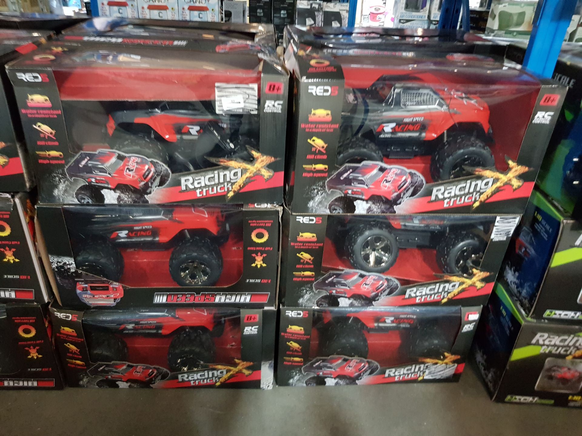 6 X Red5 High Speed RC Racing Truck