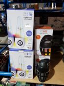 10 Items Ð 6 X He Lightshow Water Speakers & 4 X He Lantern Flame (1 X No Box)