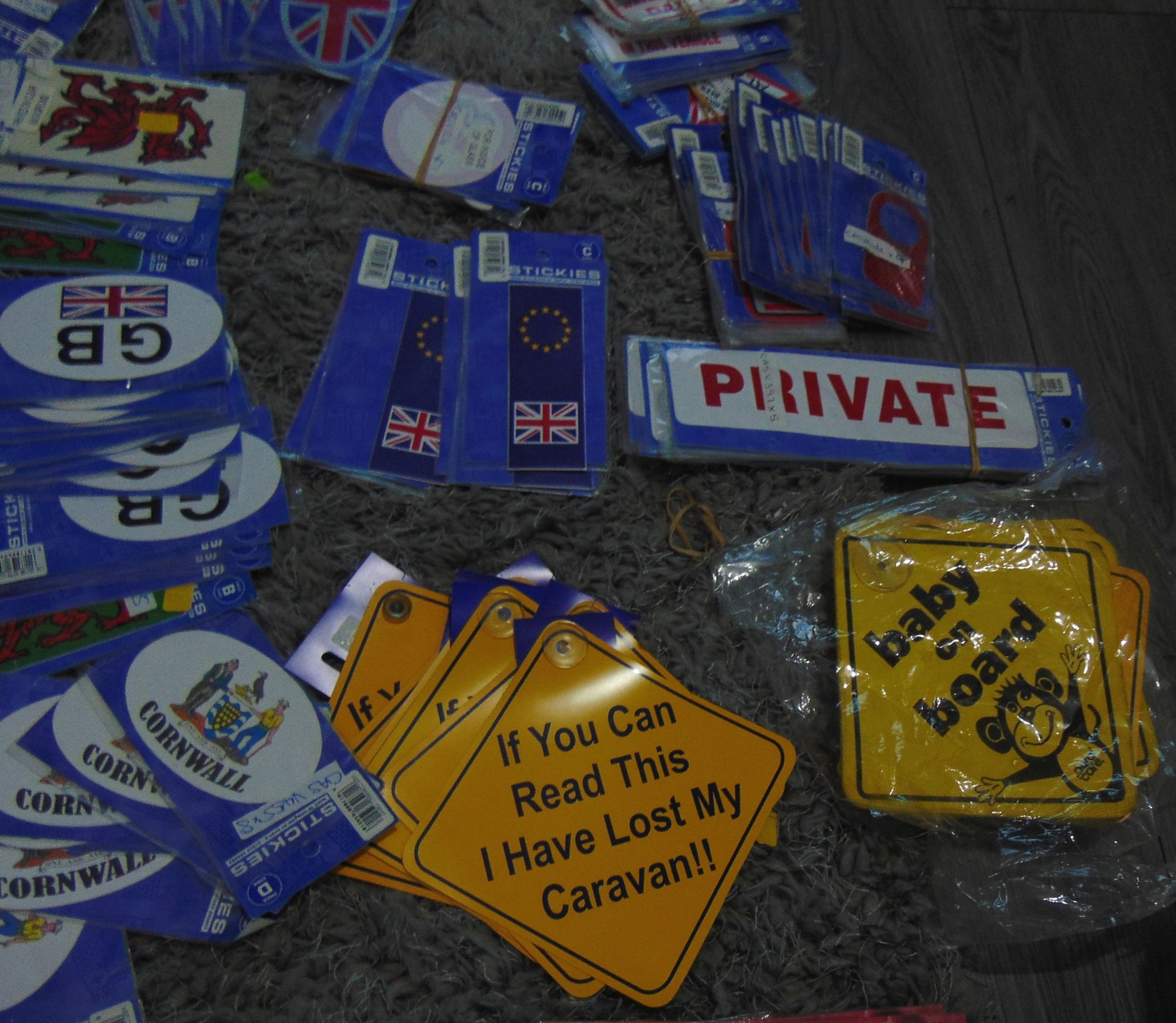 Over 180 Car Stickers And Signs - Image 4 of 8