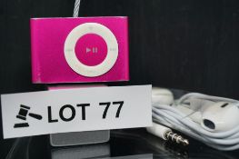 RRP £89.99 Apple iPod Shuffle 2nd Generation 1GB Pink
