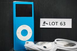 RRP £189.99 Apple iPod Nano 2nd Generation 4gb Blue