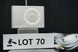 RRP £89.99 Apple iPod Shuffle 2nd Generation 1GB Silver