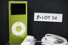 RRP £189.99 Apple iPod Nano 2nd Generation 4gb Green