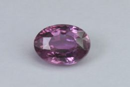 Pink Sapphire, 1.56 Ct - unheated