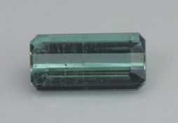 Greenish Blue Tourmaline, 1.90 Ct