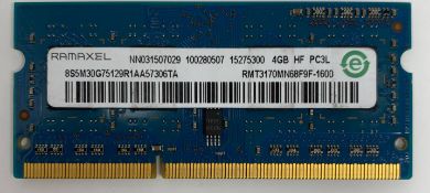 RRP £54.99 RAMAXEL NN031507029 4GB 1Rx8 DDR3 PC3L-12800S SoDIMM Memory Module