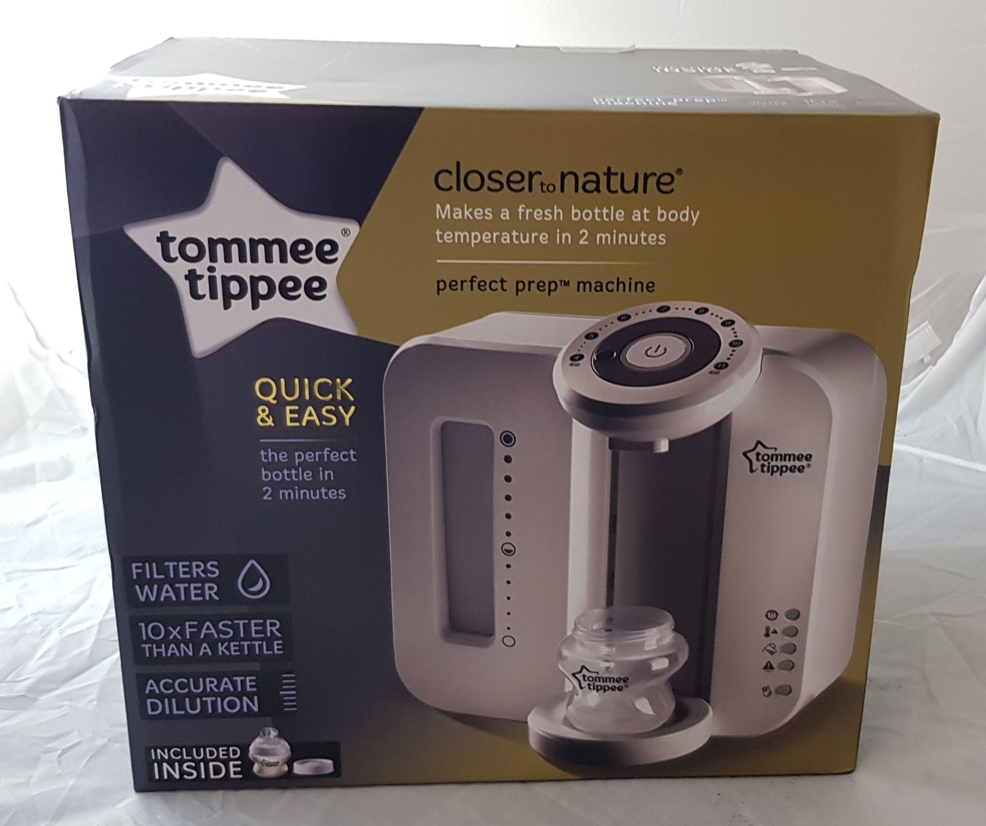 Tommee Tippee Closer To Nature Perfect Prep Machine (RRP £80). New, Sealed Product. No Guaran... - Image 2 of 2