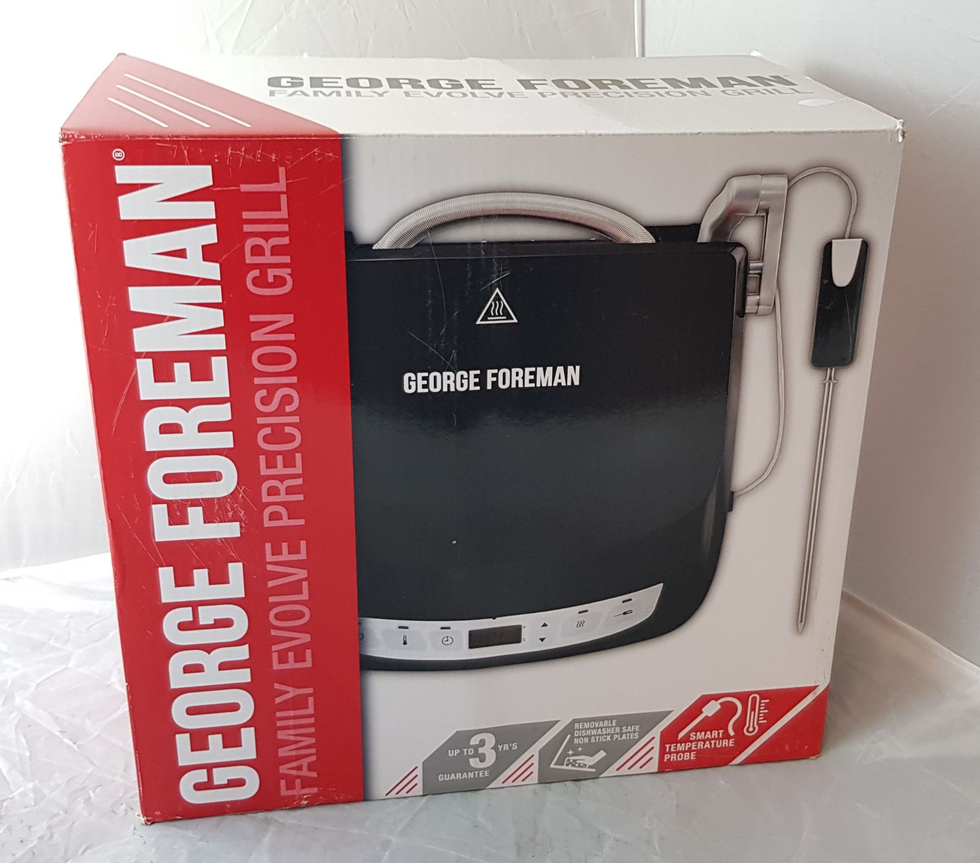 George Foreman Family Evolve Precision Grill. (RRP £199.99) New, Sealed Product. No Guarantee ... - Image 2 of 2