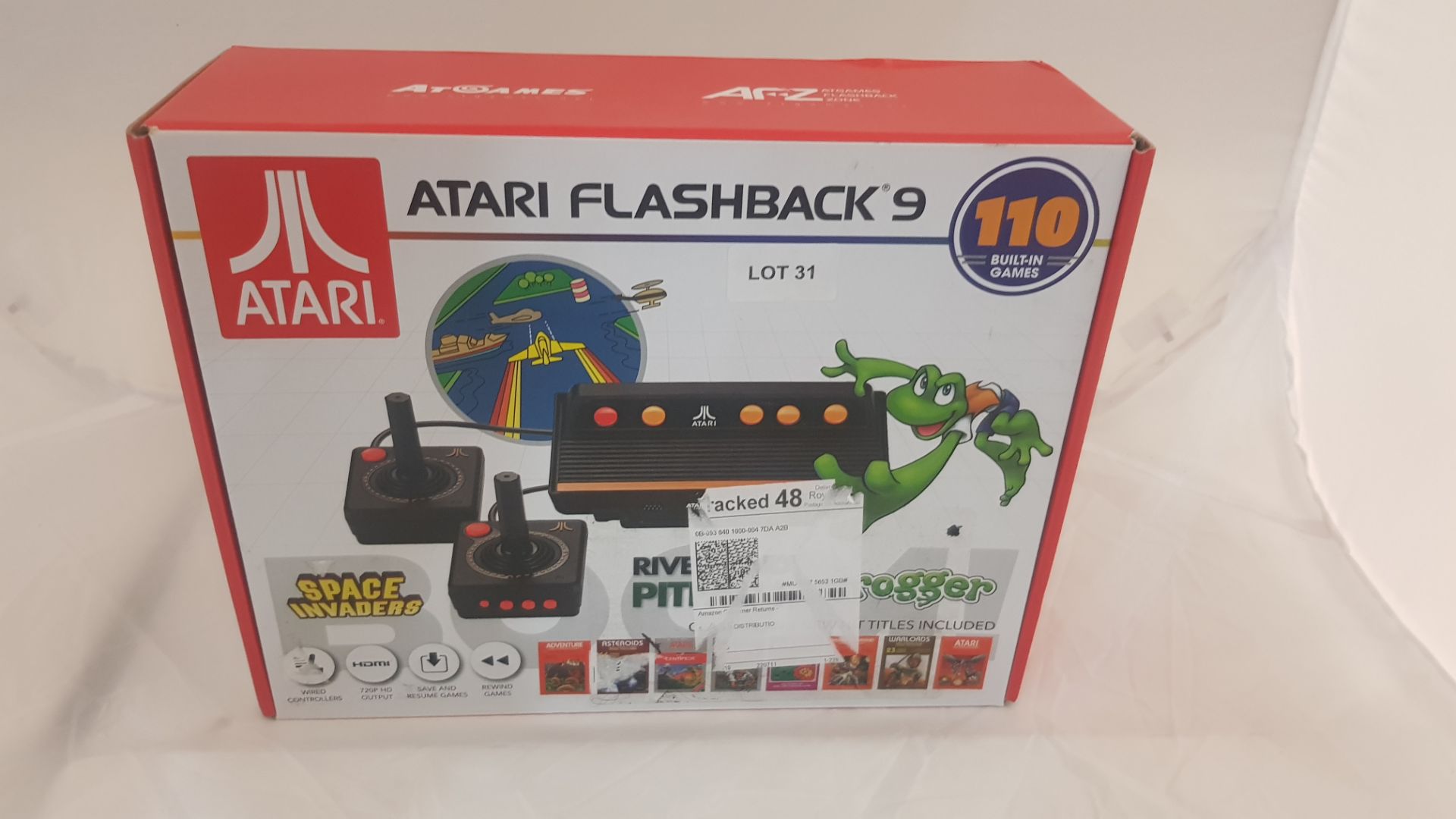 Atari Flashback 9 Games Console - 110 Built In Games. (RRP £85) Tested Ð Appears To Operate ... - Image 2 of 3