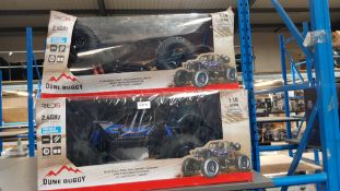 2X X Red5 RC Dune Buggy