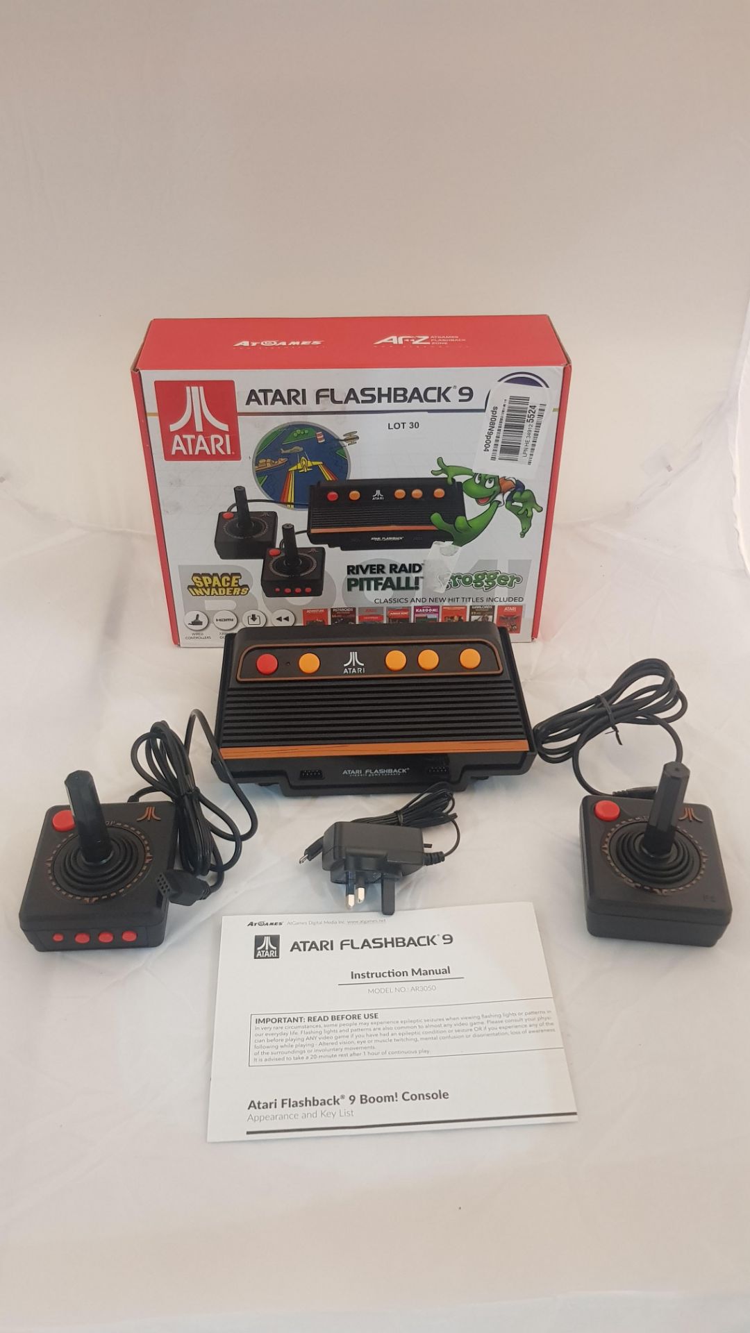 Atari Flashback 9 Games Console - 110 Built In Games. (RRP £85) Tested Ð Appears To Operate ... - Image 3 of 3