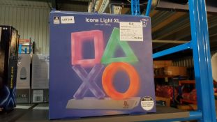 5 X PlayStation Icons Light Xl