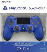 Sony Ps4 DualShock Wireless Controller Ð Blue. (RRP £49.99) Tested Ð Appears To Operate As...