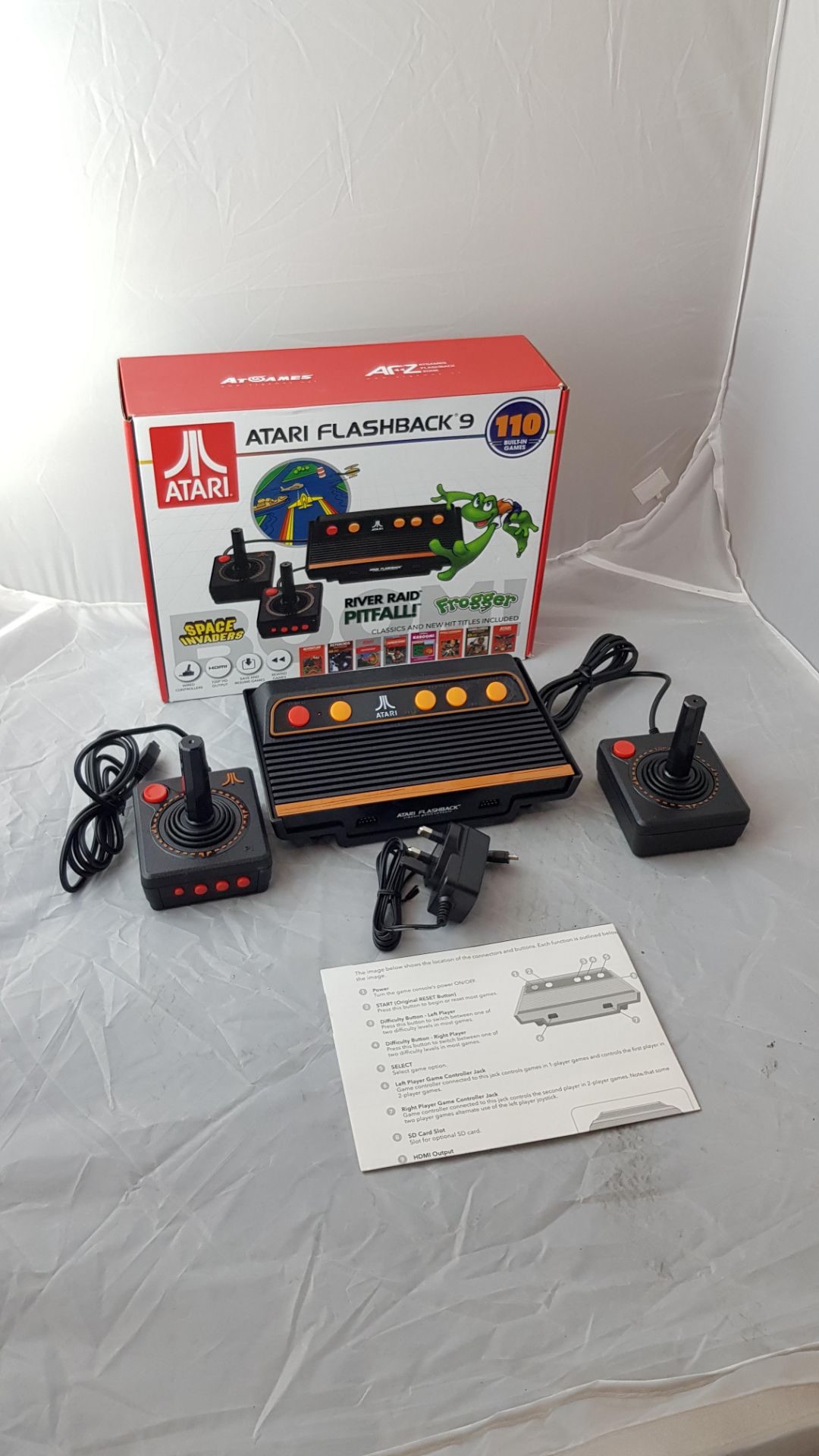 Atari Flashback 9 Games Console - 110 Built In Games. (RRP £85) Tested Ð Appears To Operate ... - Image 3 of 3