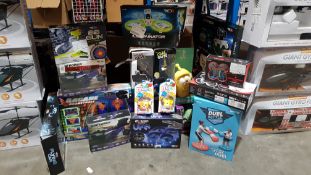 Approx. 21 Items Ð Mixed Lot To Inc Arcade Basketball, Motion Control UFO, Duel Battle, Nano ...