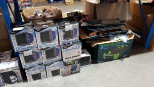 Approx. 21 Items Ð Mixed Lot To Inc Digital ATM Money Boxes, USB Portable Air Conditioners ...