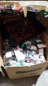 Contents Of Large Box Ð Mixed Menkind / Red5 Items To Inc Stranger Things Doormat, Led Heliba...