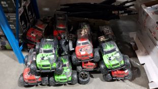 13 X Red5 High Speed RC Racing Truck (4 X Controllers)