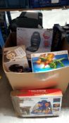 Contents Of Box Ð Mixed Items To Inc Frilled Lizard, Electronic Arcade Basketball, Monkey Spe...