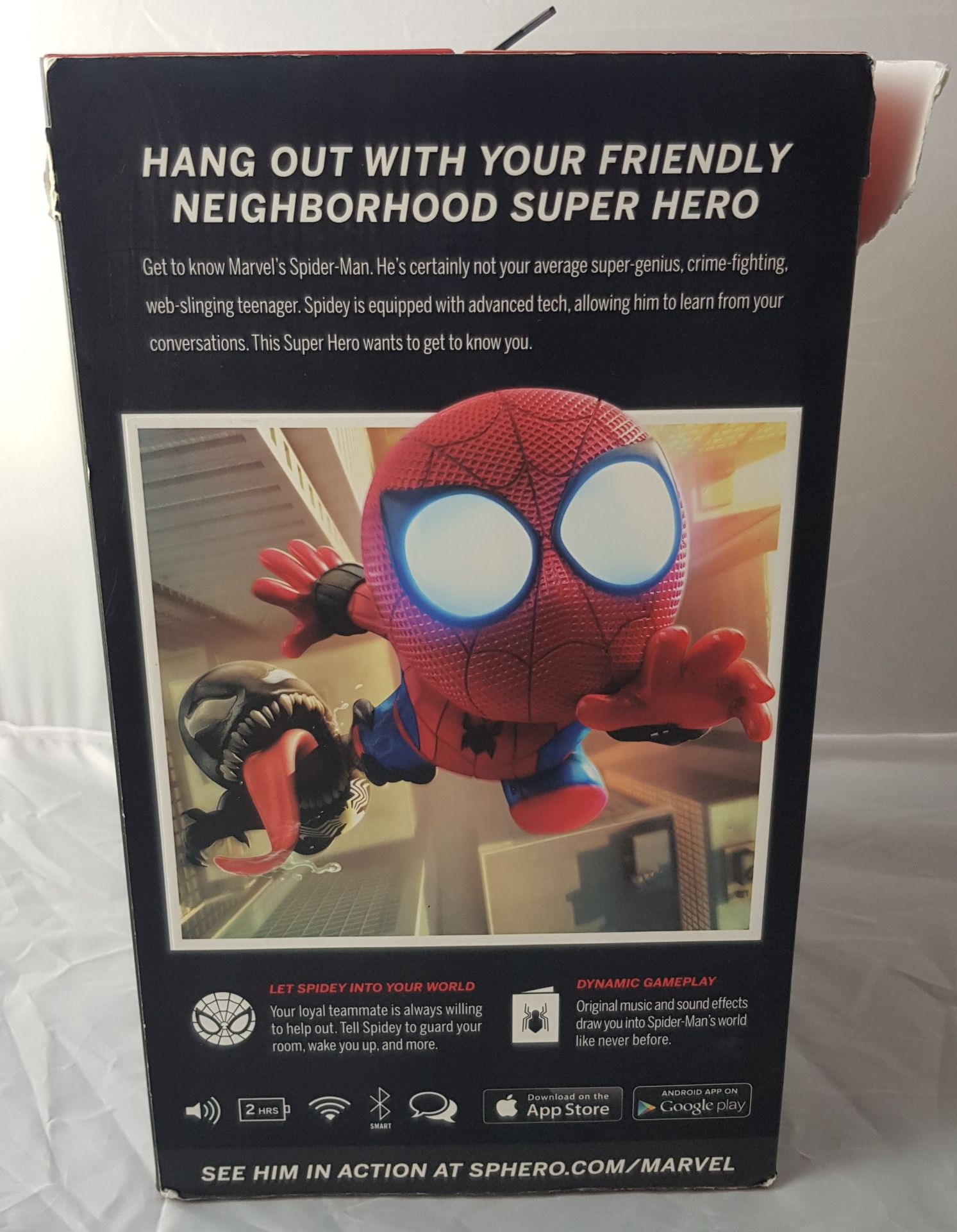 Sphero Marvel Spider-Man Ð Interactive App Enabled Superhero (RRP £149.99). iOS And Android - Image 3 of 10