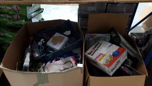 Contents Of 2 Boxes Ð Mixed Menkind / Red5 Items To Inc Buzzwire Drinking Game, Neon Leaf, BB...