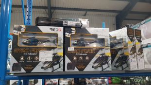 9 X Red5 RC Gyro Flyer Helicopter