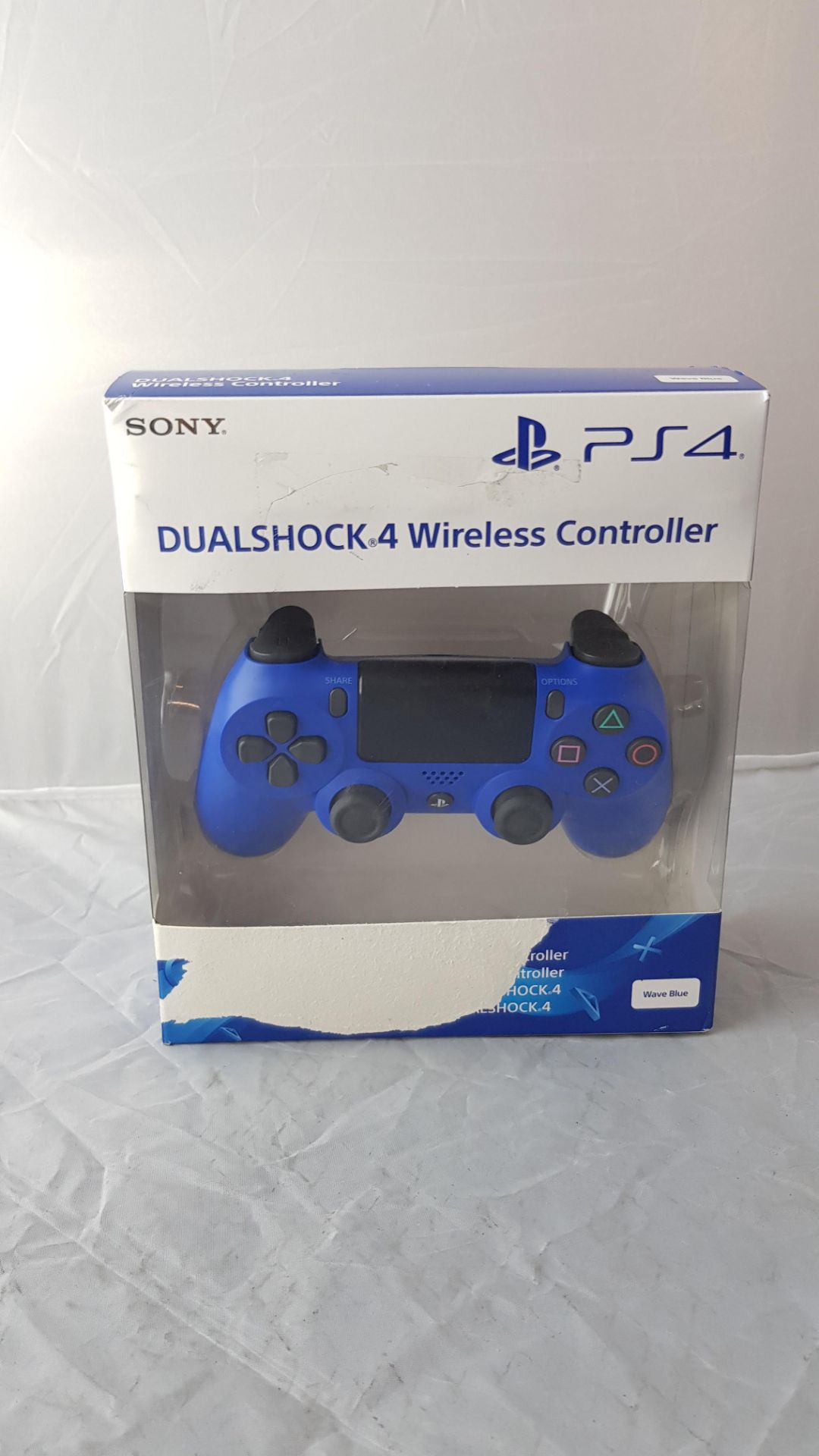 Sony Ps4 DualShock Wireless Controller Ð Blue. (RRP £49.99) Tested Ð Appears To Operate As... - Image 2 of 2