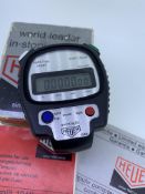 Heuer microsplit stop watch digital