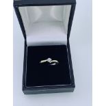 18ct diamond set solitaire ring