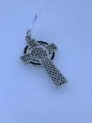 925 celtic cross silver