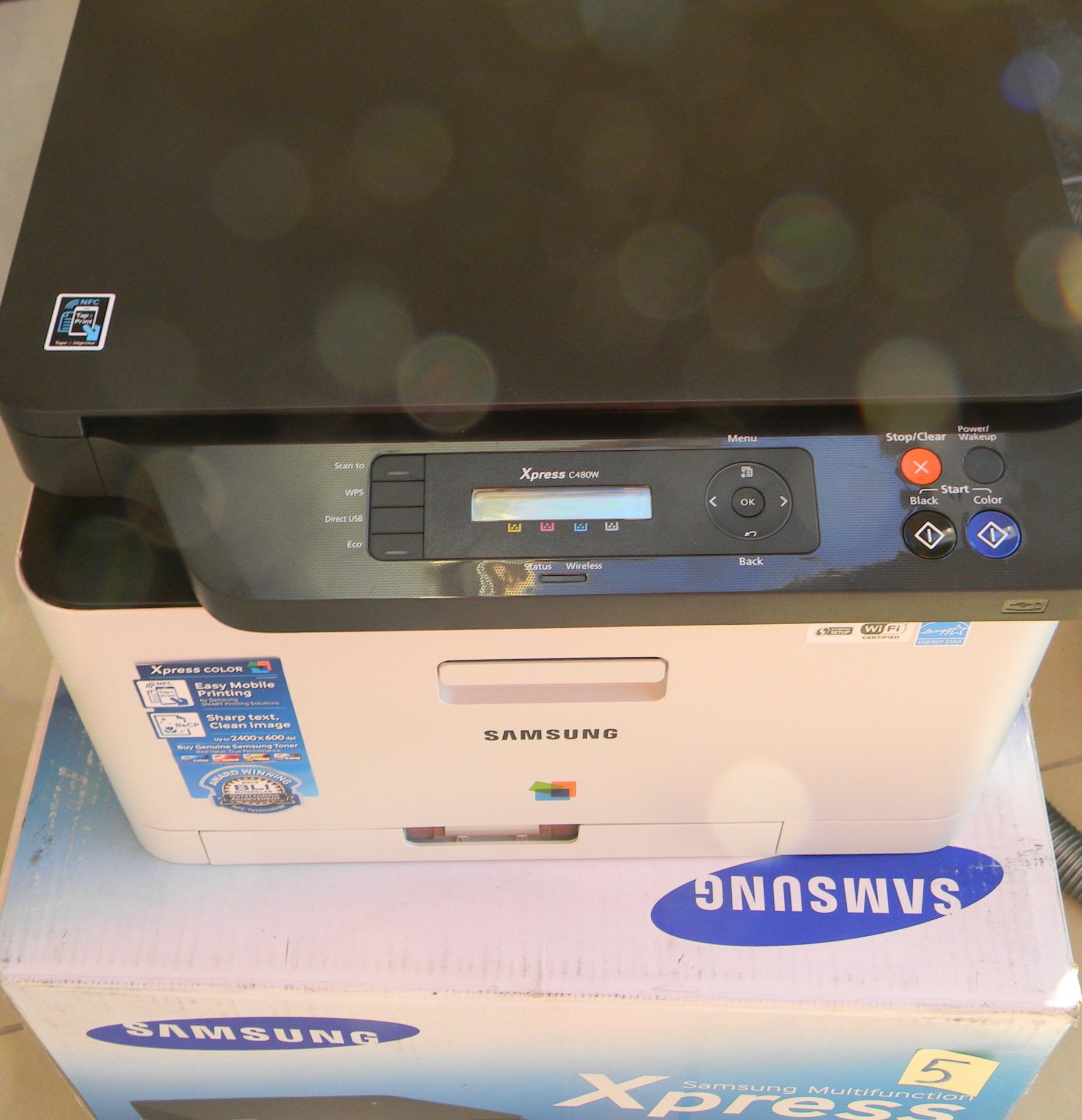 Samsung Xpress C480W Colour Laser Multifunctional Printer (Like New) - Image 2 of 6