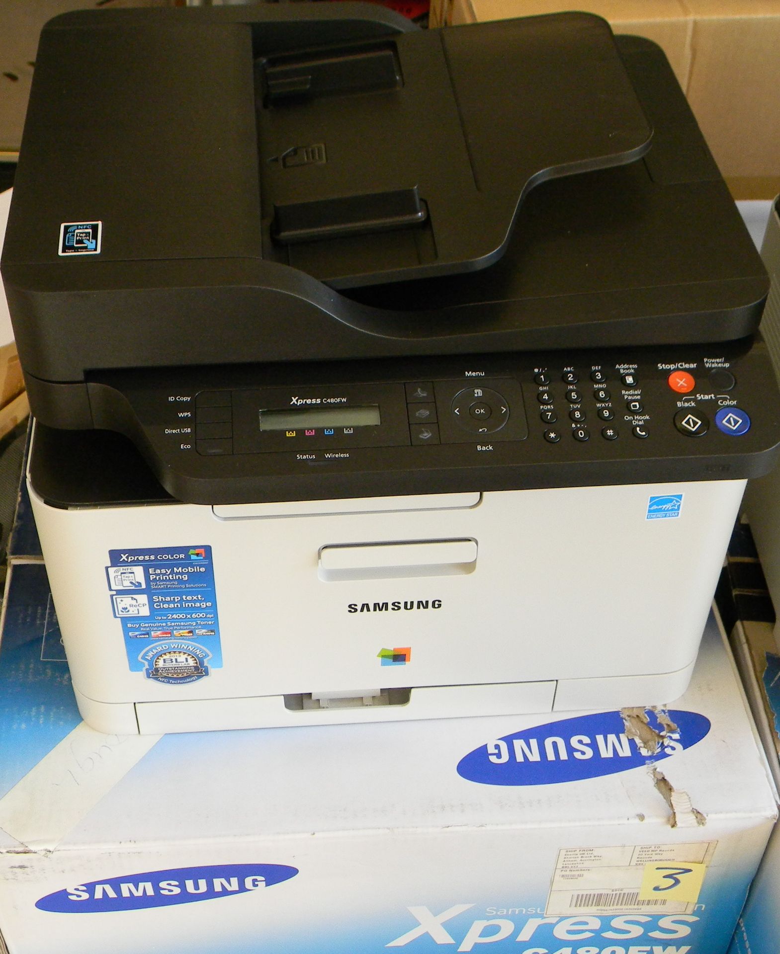 Samsung Xpress C480FW Colour Laser Multifunctional Printer (Like New) - Image 2 of 5