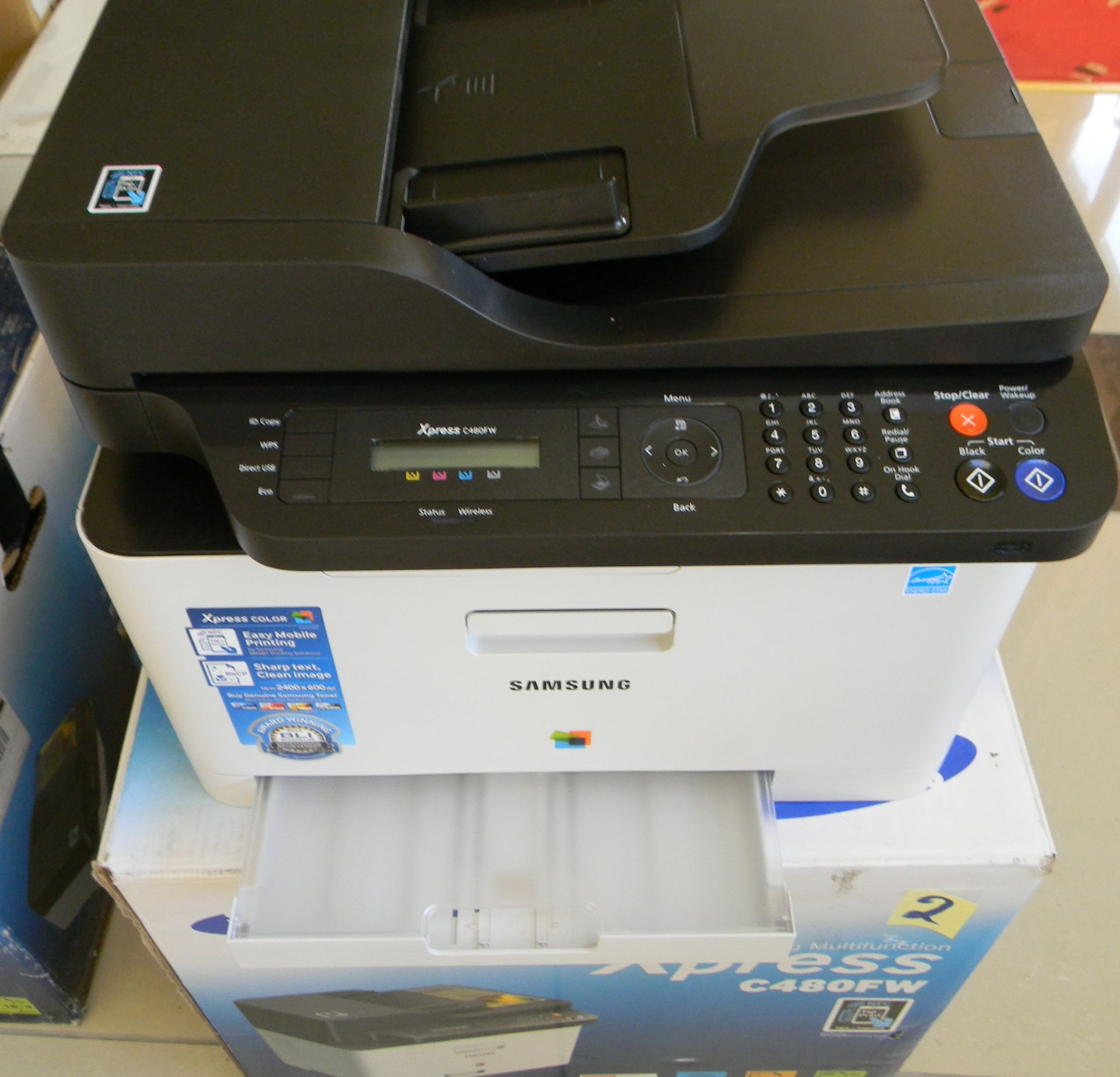 Samsung Xpress C480FW Colour Laser Multifunctional Printer (Like New) - Image 2 of 5