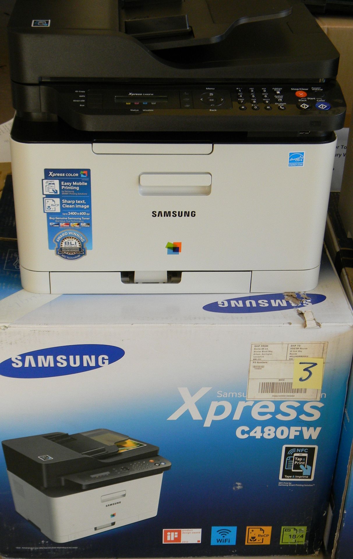 Samsung Xpress C480FW Colour Laser Multifunctional Printer (Like New)