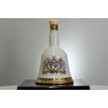 Bells Ceramic Decanter Charles & Diana