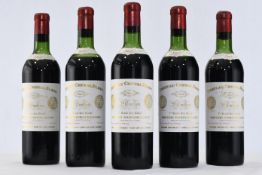 5 Bottles Cheval Blanc 1964