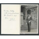 Royalty, KING GEORGE V SIGNED PHOTO CHRISTMAS CARD PRINCESS PATRICIA OF CONNAUGHT 1927