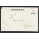 G.B - World War I/Airmails 1918 facsimile Prisoner of War Letter Sheet with printed reproduction of