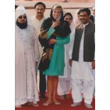 ROYALTY HRH PRINCESS DIANA 1991 IN PAKISTAN