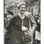 Royalty, DUCHESS OF KENT WESTMINSTER ABBEY CORONATION 1953 Original press photo